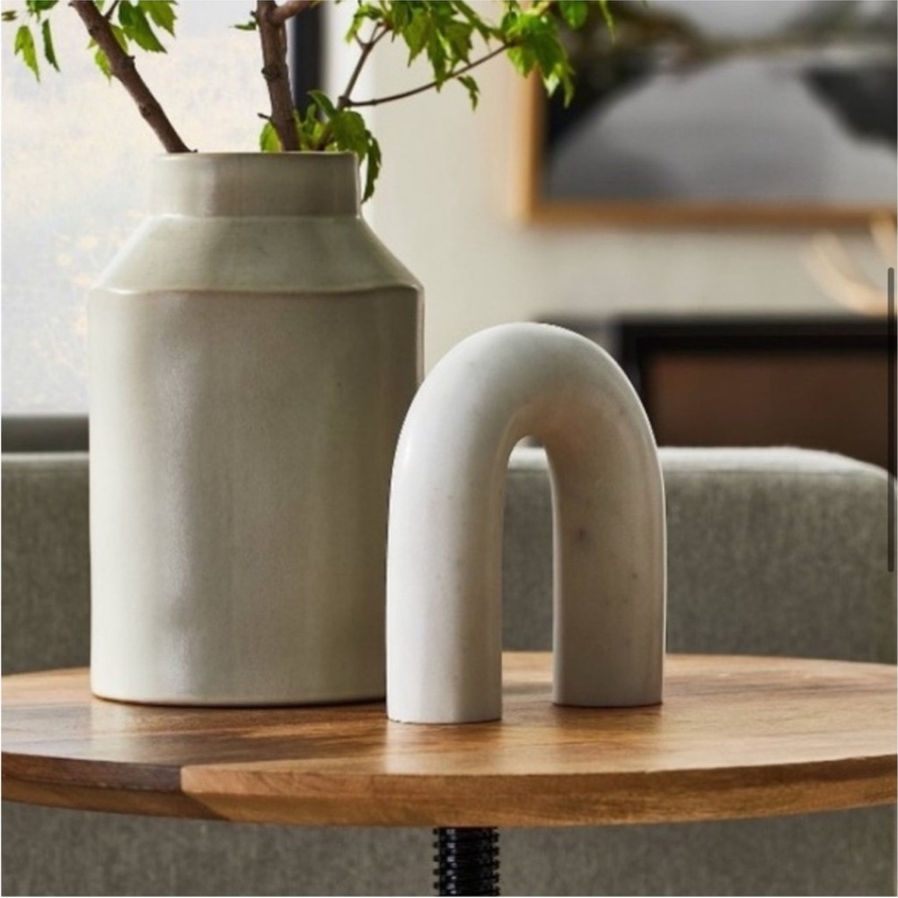 Studio McGee marble arch figurine NWT